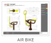 Outdoor Fitness Equipment - Air Bike Thumb