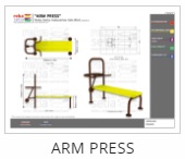 Outdoor Fitness Equipment - Arm Press Thumb