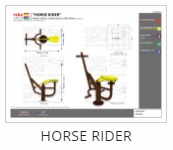 Outdoor Fitness Equipment - Horse Rider Thumb