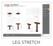 Outdoor Fitness Equipment - Leg Stretch Thumb