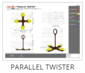 Outdoor Fitness Equipment - Parallel Twister Thumb