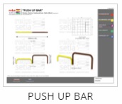 Outdoor Fitness Equipment - Push Up Bar Thumb