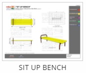 Outdoor Fitness Equipment - Sit Up Bench Thumb