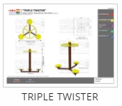 Outdoor Fitness Equipment - Triple Twister Thumb
