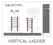 Outdoor Fitness Equipment - Vertical Ladder Thumb