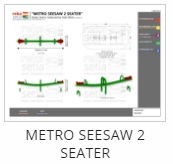 Metro Seesaw 2 Seater Thumb