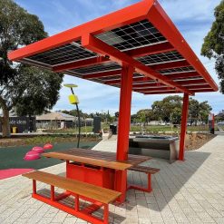 Tonsley solar smart picnic shelter